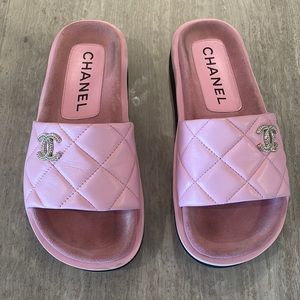 Chanel Pool Slides